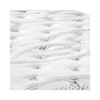 Close-up of NOVAHOME mattress moisture-wicking quilted fabric