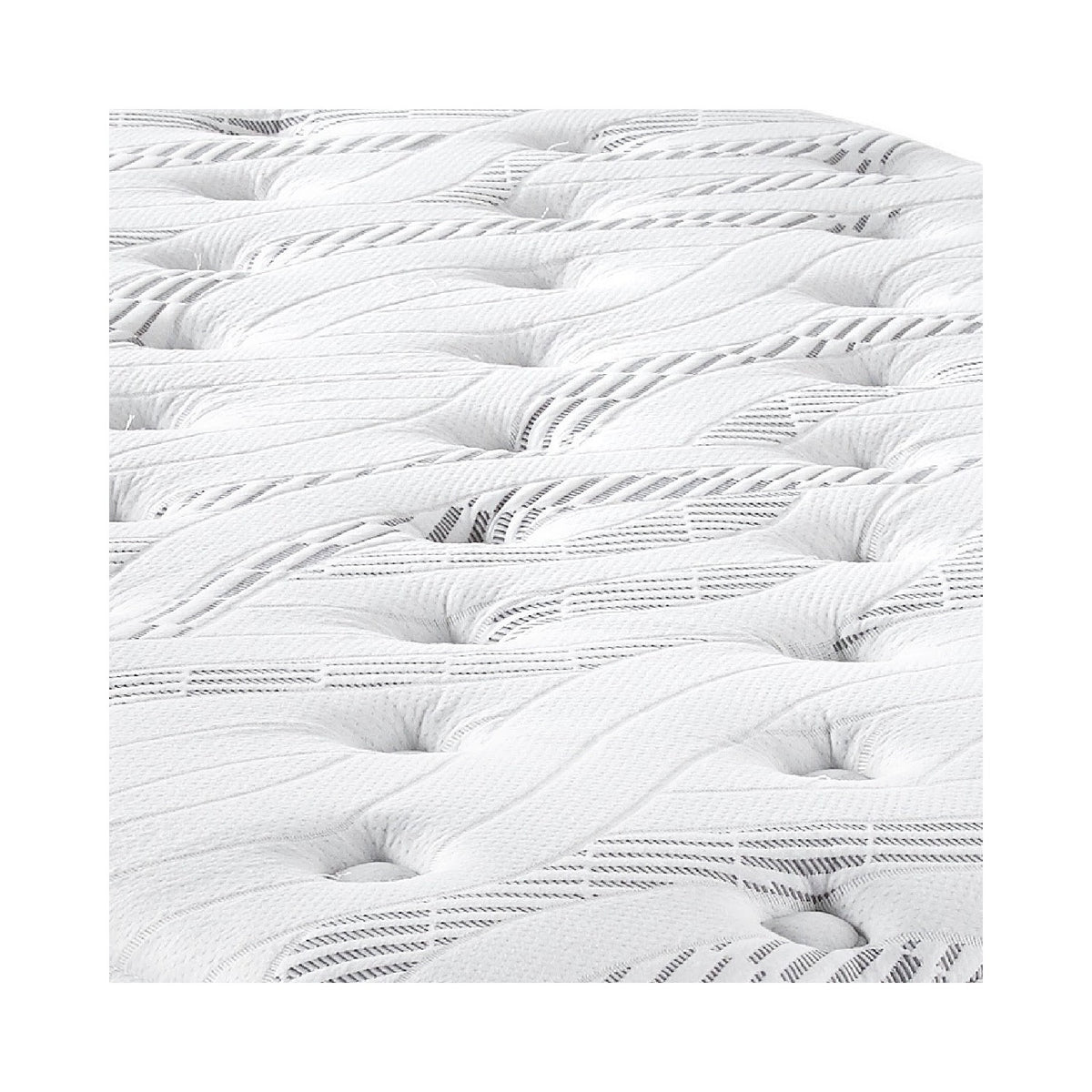 Close-up of NOVAHOME mattress moisture-wicking quilted fabric