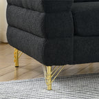 NOVAHOME Streamline Modern teddy upholstered sofa product image 11
