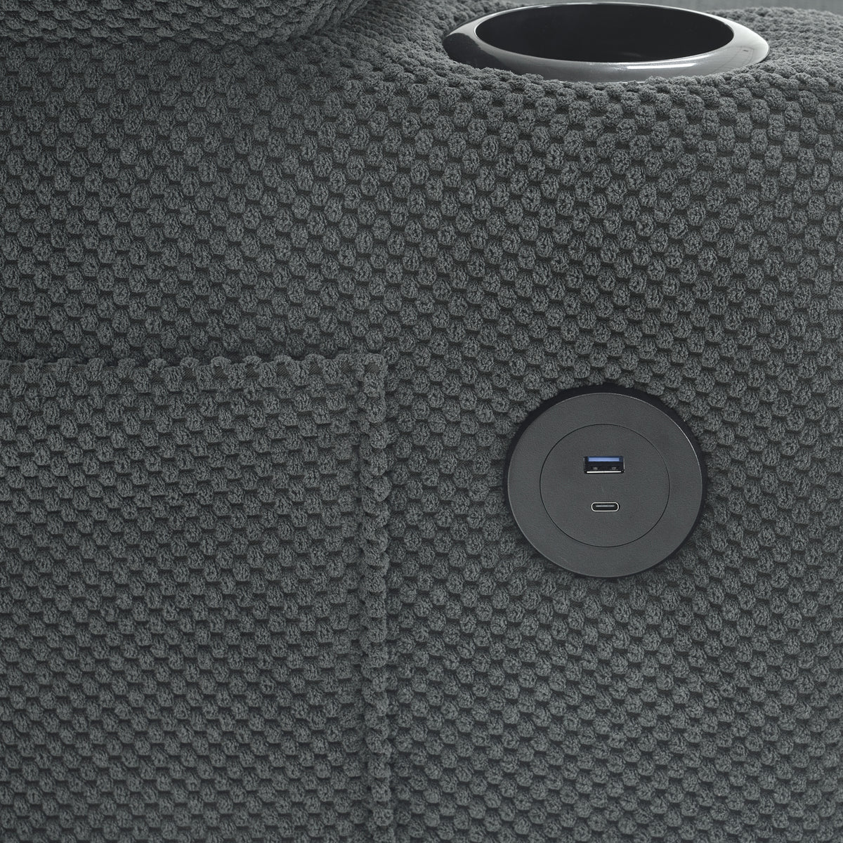 NOVAHOME convertible accent chair and ottoman product image 14
