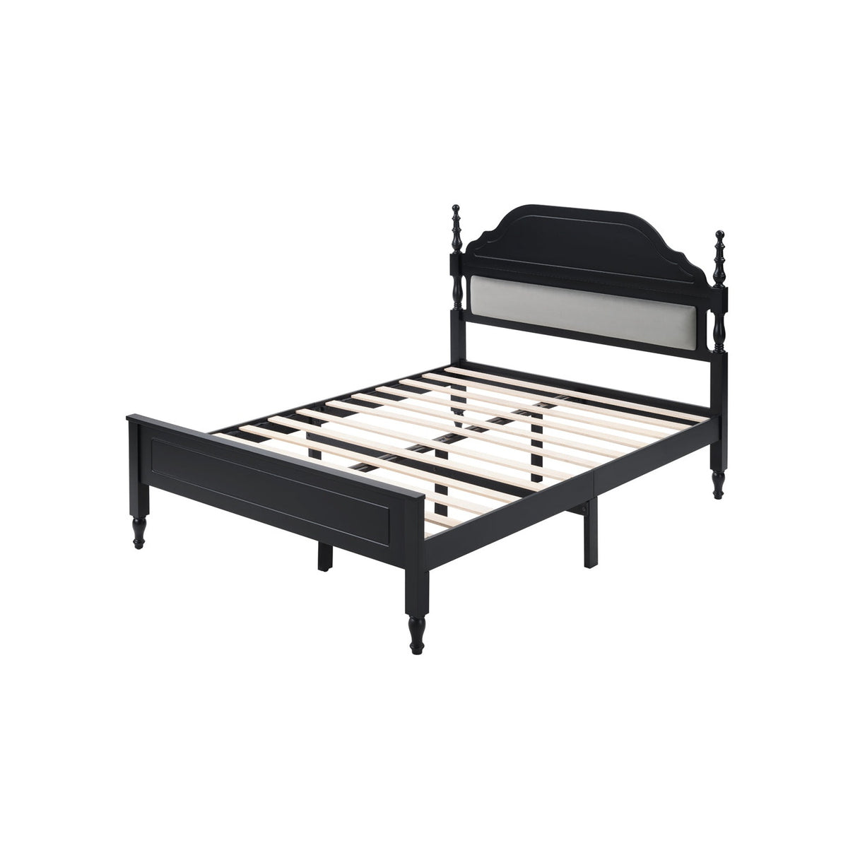 Queen bed frame dimensions and product details