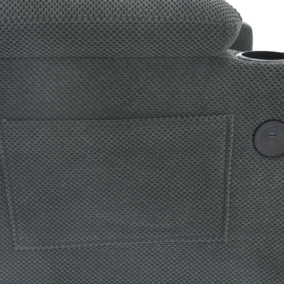 NOVAHOME convertible accent chair and ottoman product image 15