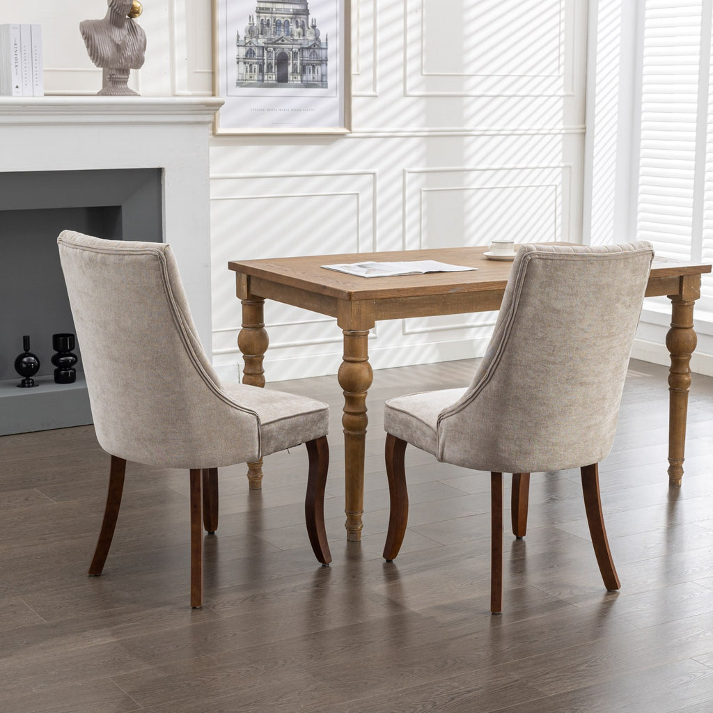 NOVAHOME upholstered high-back dining chair product image 14