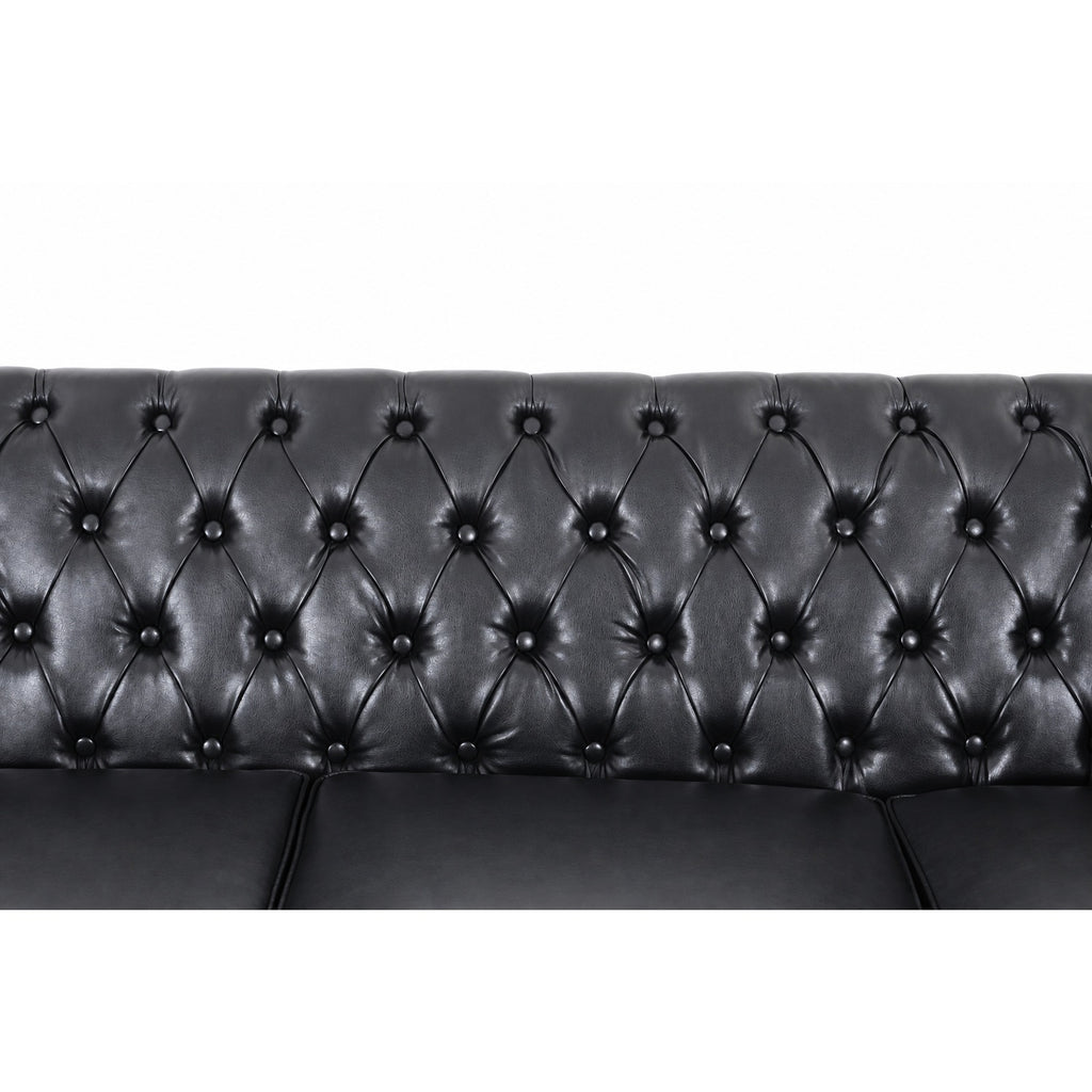 NOVAHOME 6-seat PU leather L-shaped sectional sofa product image 10