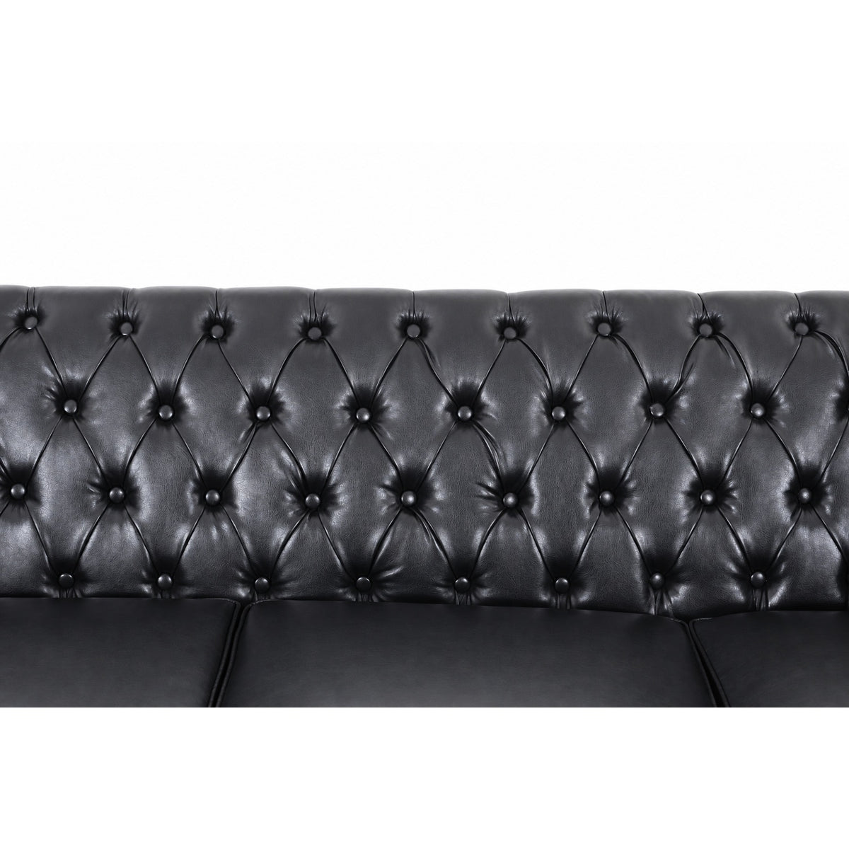 NOVAHOME 6-seat PU leather L-shaped sectional sofa product image 10