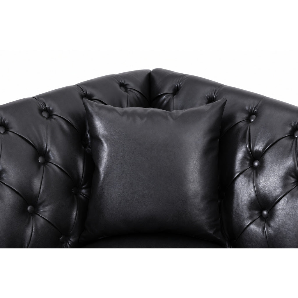 NOVAHOME 6-seat PU leather L-shaped sectional sofa product image 11