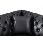 NOVAHOME 6-seat PU leather L-shaped sectional sofa product image 11
