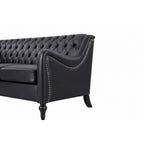 NOVAHOME 3-piece tufted PU leather sofa set product image 12