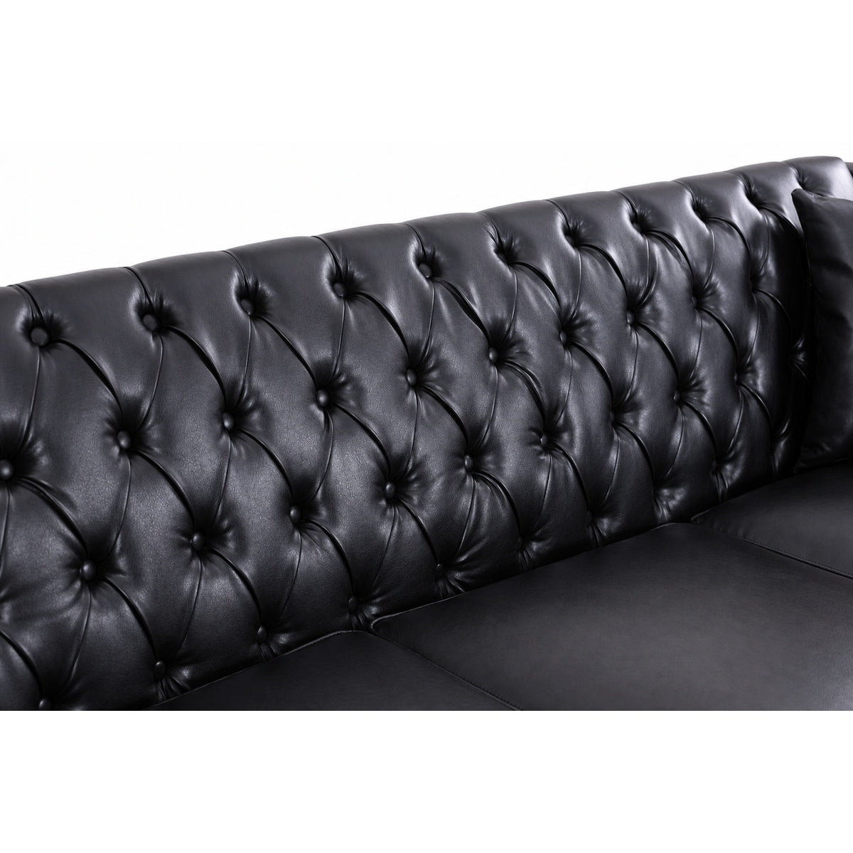 NOVAHOME 6-seat PU leather L-shaped sectional sofa product image 13