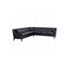 NOVAHOME 6-seat PU leather L-shaped sectional sofa product image 18
