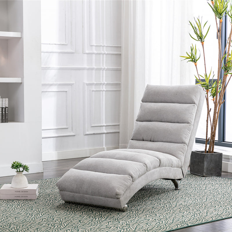 NOVAHOME upholstered vibration chaise lounge product image 2
