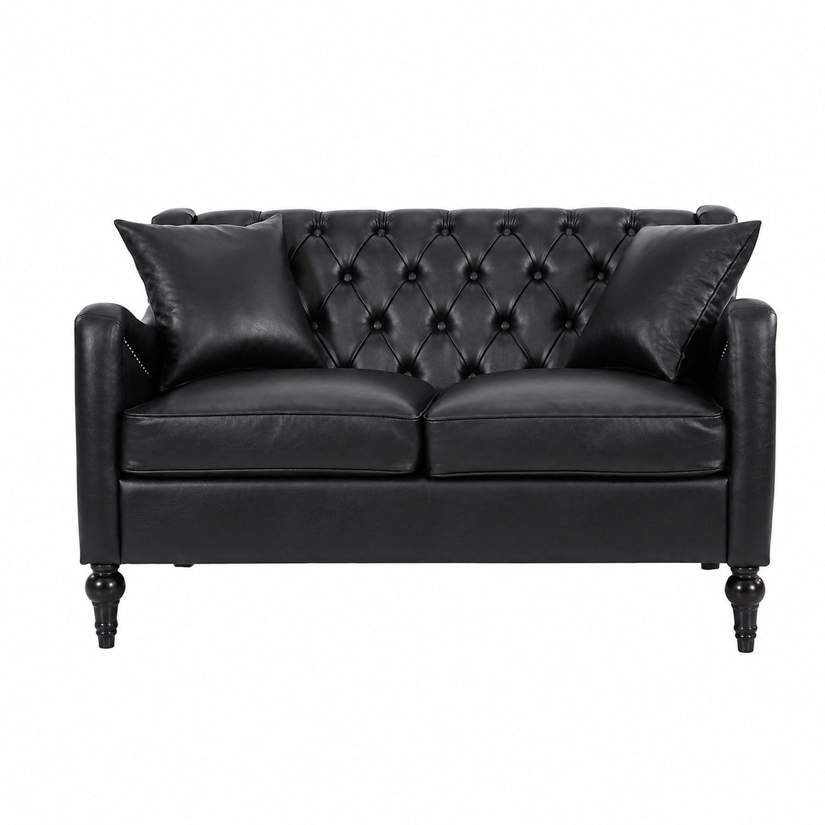 NOVAHOME 3-piece tufted PU leather sofa set product image 21