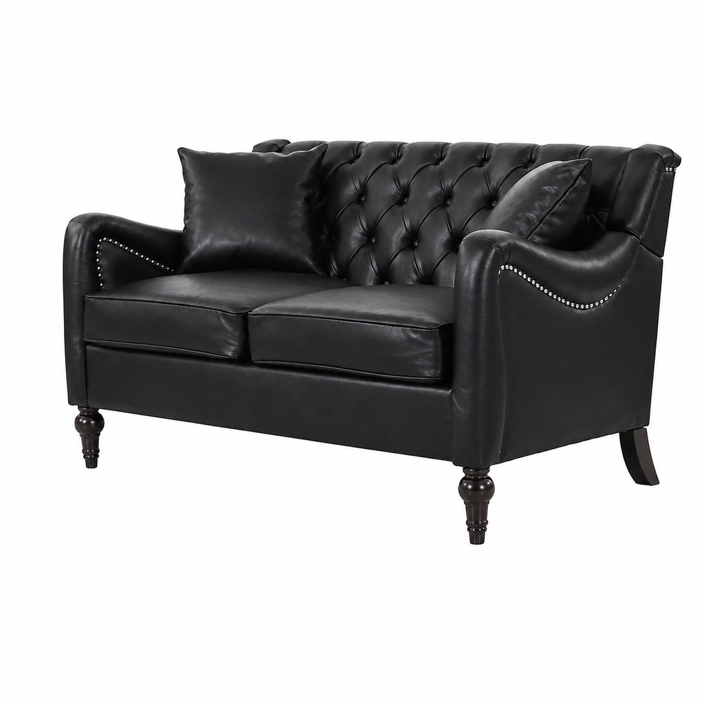 NOVAHOME 3-piece tufted PU leather sofa set product image 22
