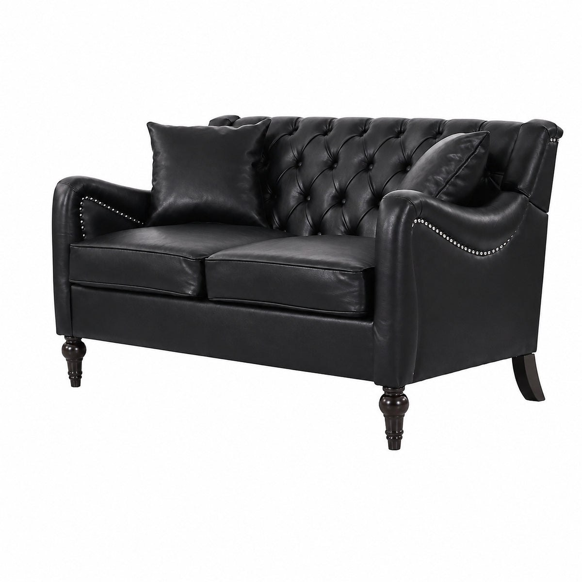 NOVAHOME 3-piece tufted PU leather sofa set product image 22