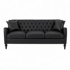 NOVAHOME 3-piece tufted PU leather sofa set product image 23