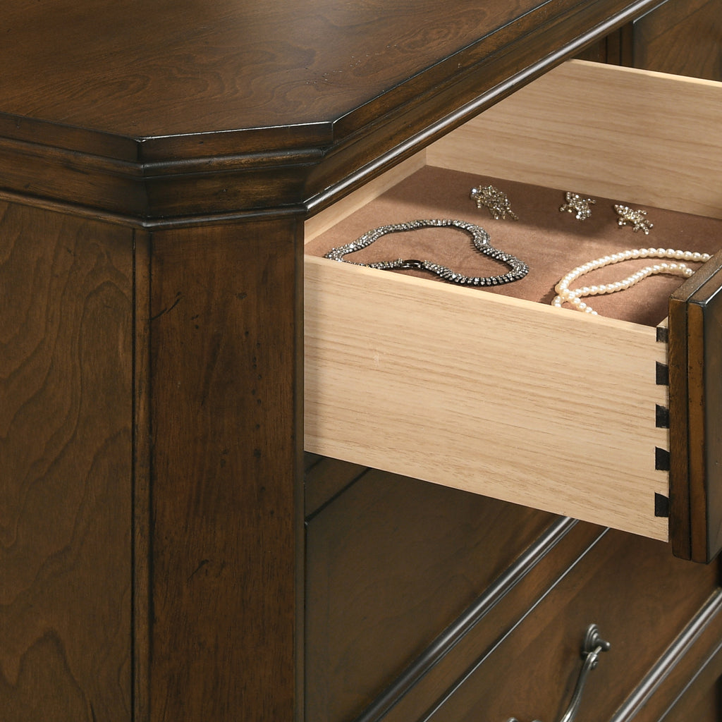 NOVAHOME Maderne walnut bedroom set product image 15