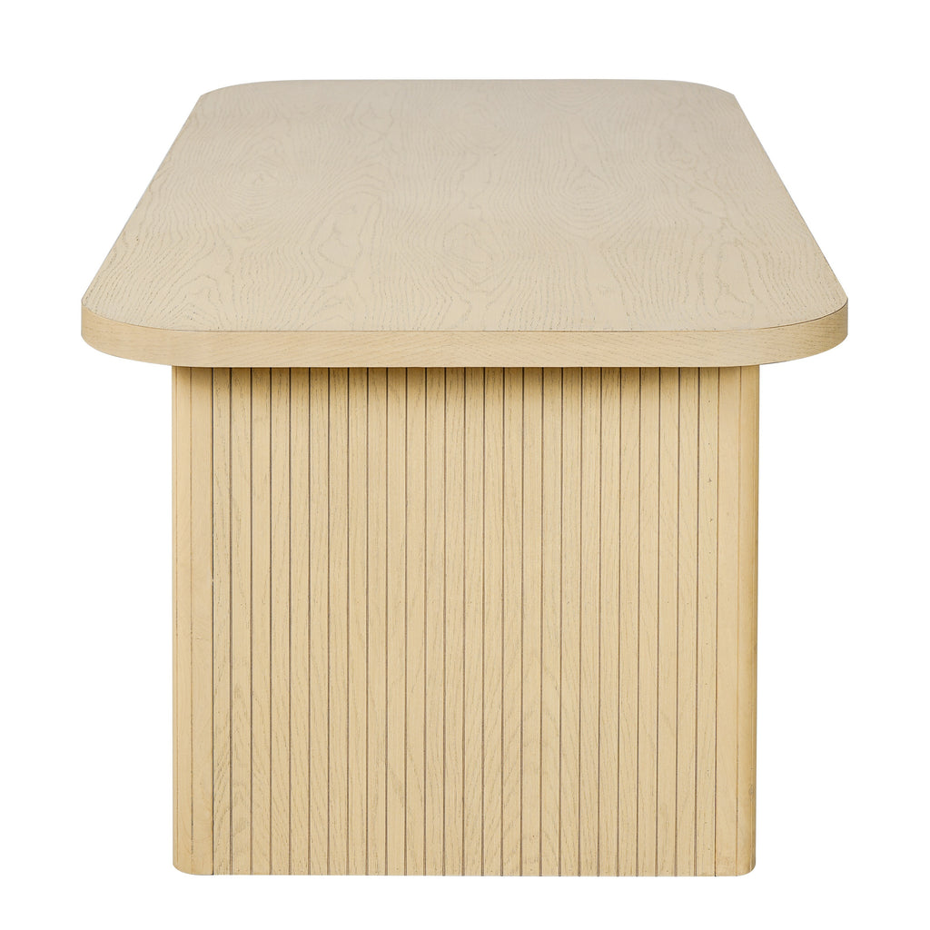 NOVAHOME natural oak dining table product image 7
