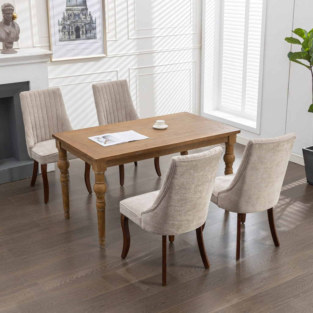 NOVAHOME upholstered high-back dining chair product image 16