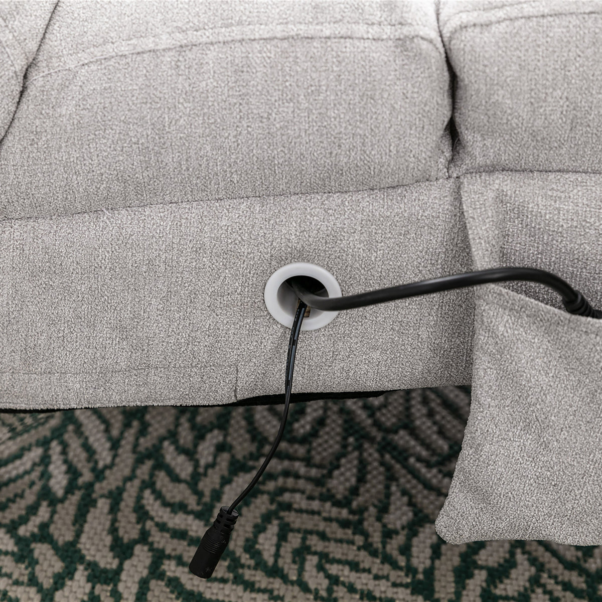 NOVAHOME upholstered vibration chaise lounge product image 13