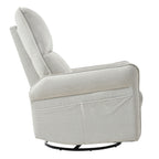 NOVAHOME gray swivel rocker recliner product image 17