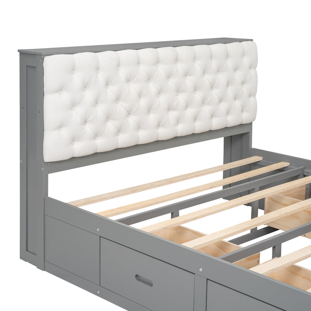 NOVAHOME queen storage platform bed product image 11