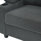 NOVAHOME convertible accent chair and ottoman product image 16