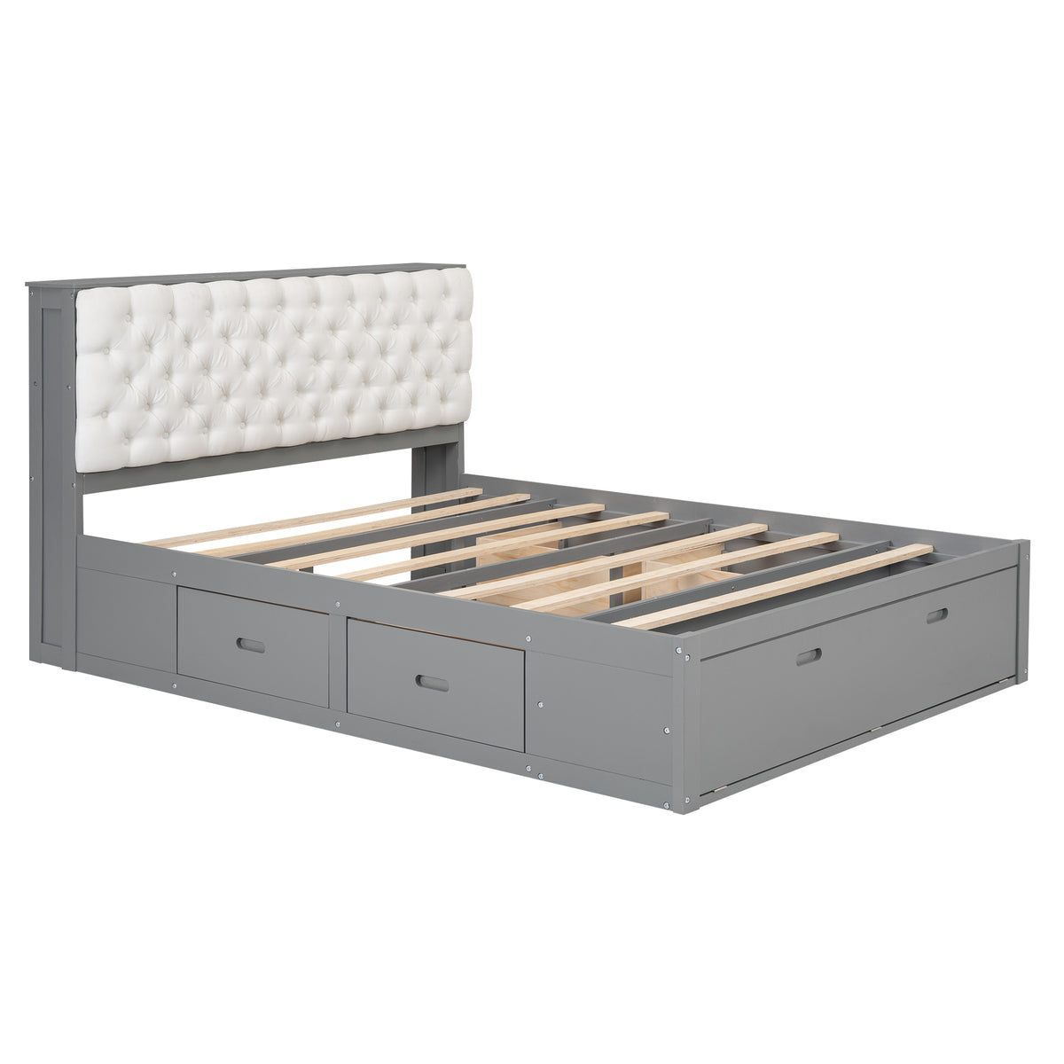 NOVAHOME queen storage platform bed product image 15