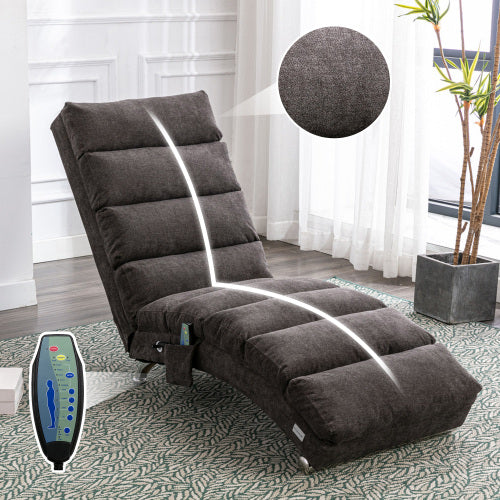 NOVAHOME upholstered vibration chaise lounge product image 31
