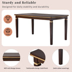NOVAHOME 6-piece upholstered dining set product image 4