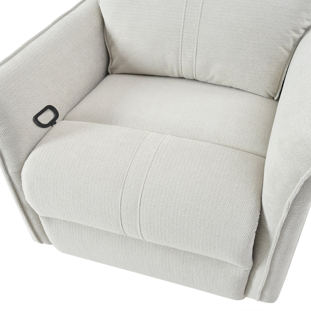NOVAHOME gray swivel rocker recliner product image 16
