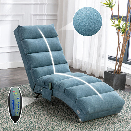 NOVAHOME upholstered vibration chaise lounge product image 30