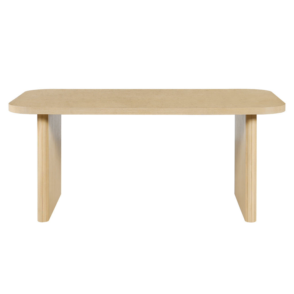 NOVAHOME natural oak dining table product image 1