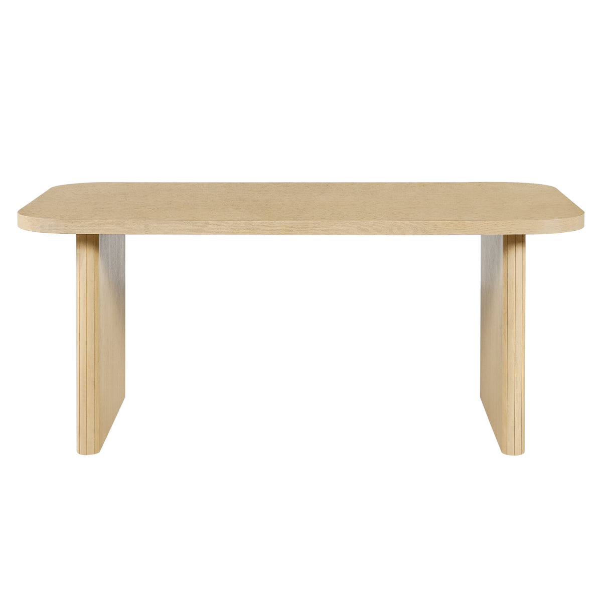 NOVAHOME natural oak dining table product image 1