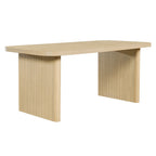 NOVAHOME natural oak dining table product image 6