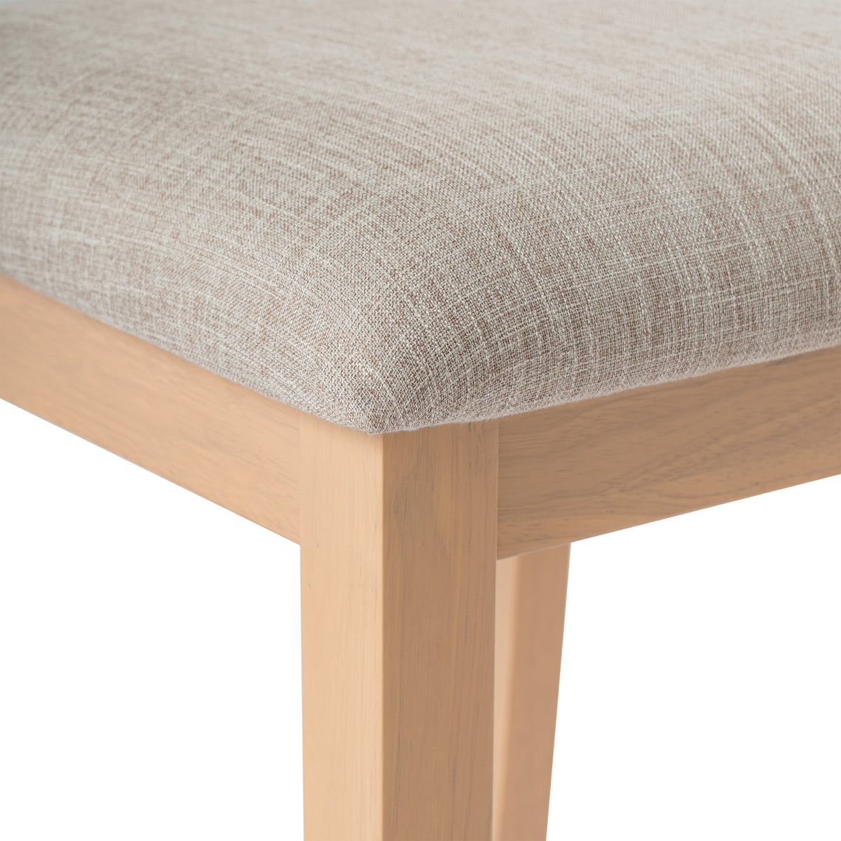 NOVAHOME natural and beige upholstered dining chair product image 11