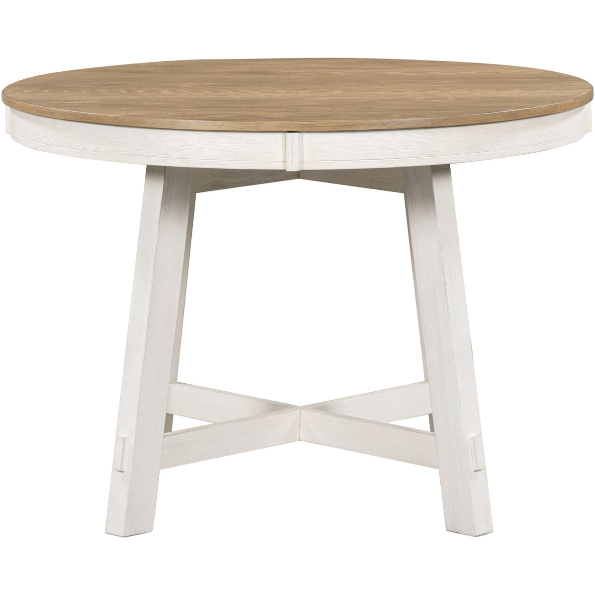 NOVAHOME 5-piece extendable farmhouse dining set product image 27