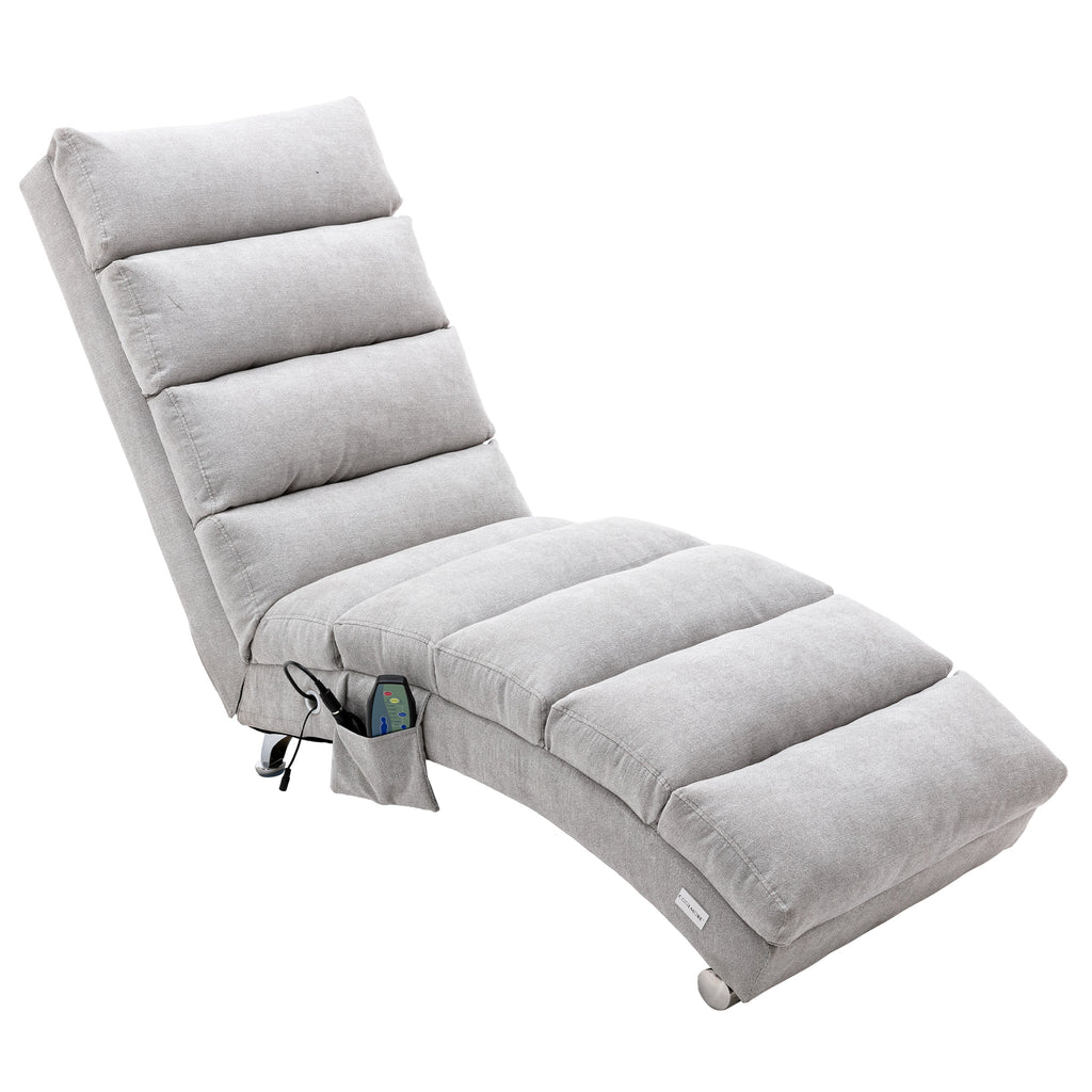 NOVAHOME upholstered vibration chaise lounge product image 16