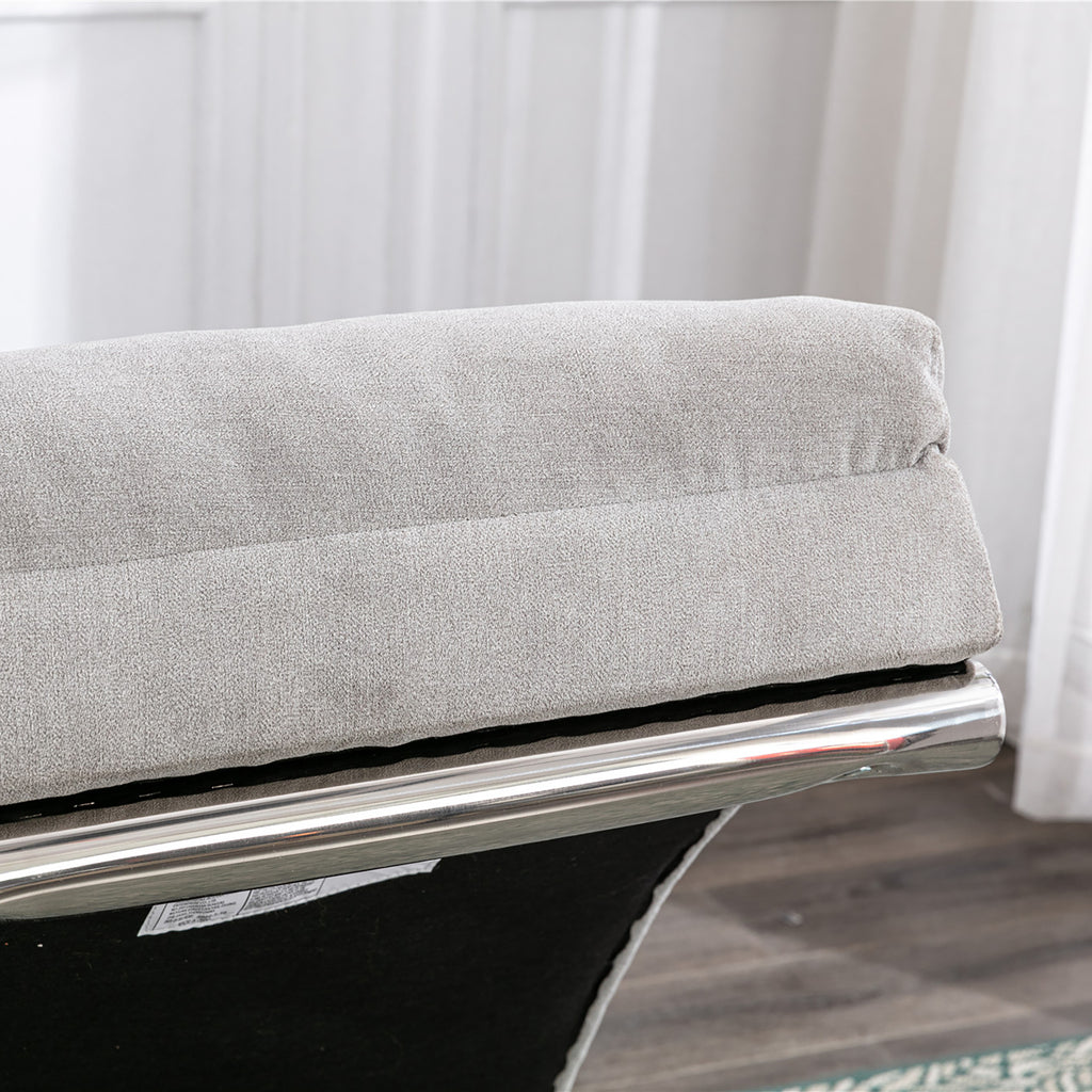 NOVAHOME upholstered vibration chaise lounge product image 9