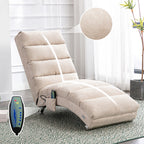 NOVAHOME upholstered vibration chaise lounge product image 28