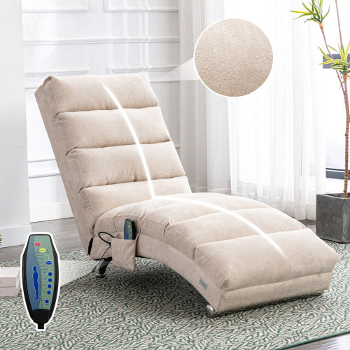 NOVAHOME upholstered vibration chaise lounge product image 28