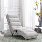 NOVAHOME upholstered vibration chaise lounge product image 5