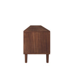 NOVAHOME 86.6-inch dark brown rattan TV stand product image 14