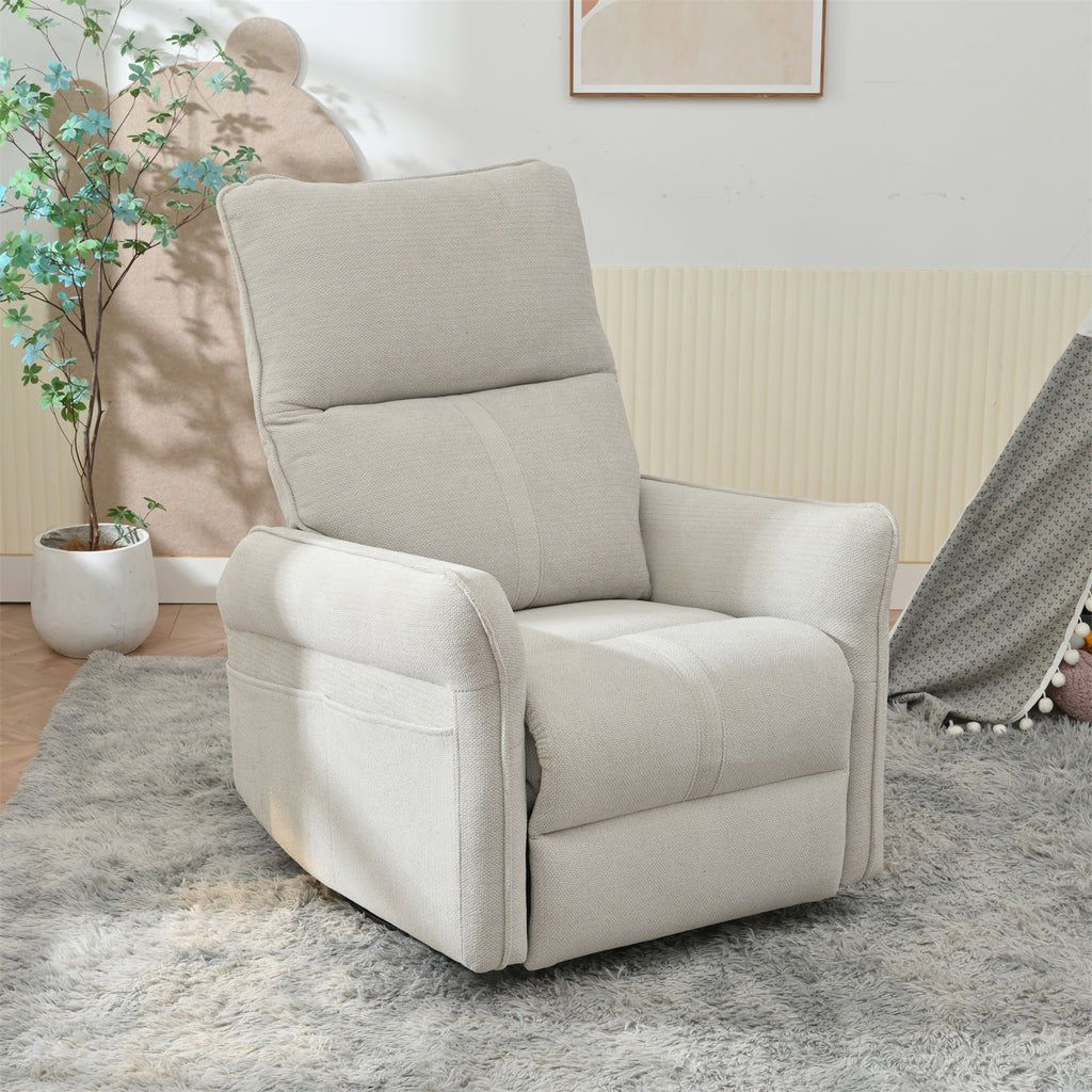 NOVAHOME gray swivel rocker recliner product image 11