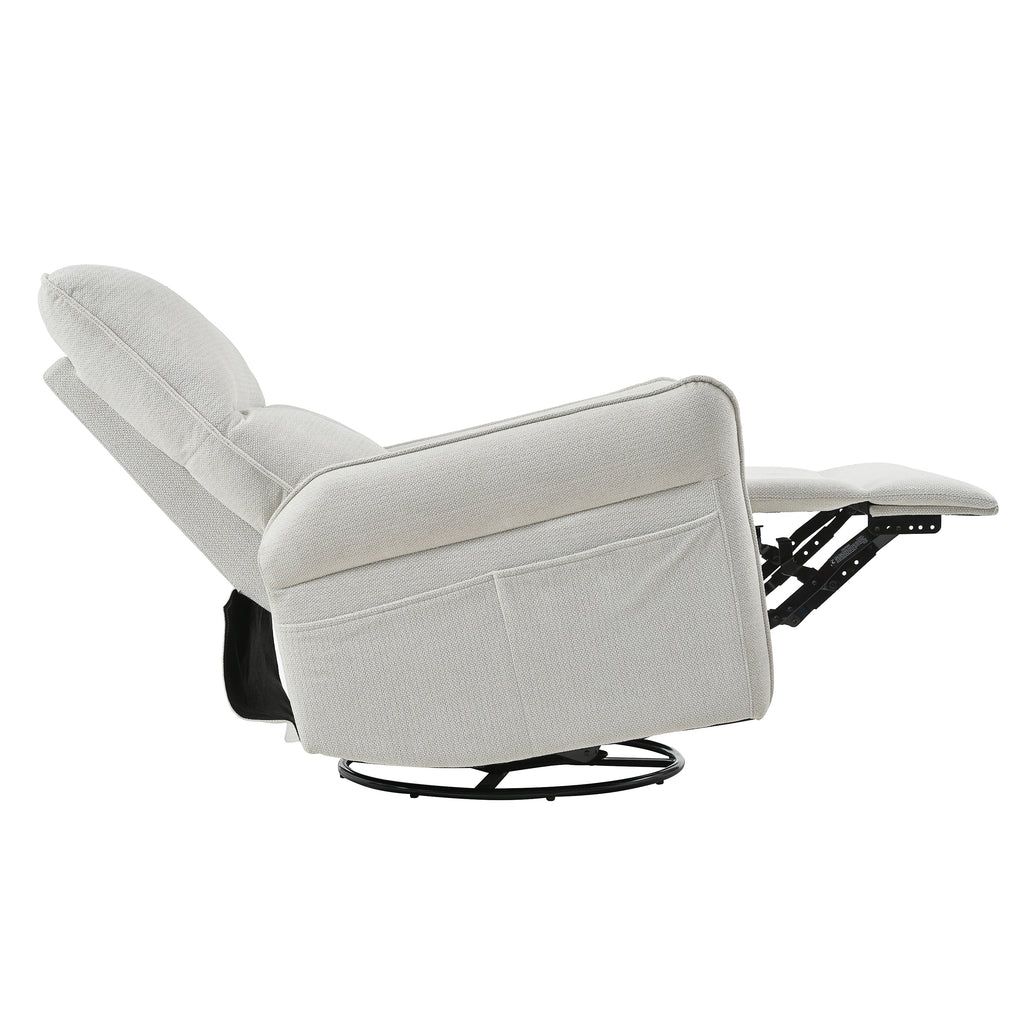 NOVAHOME gray swivel rocker recliner product image 14