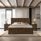 NOVAHOME Maderne walnut bedroom set product image 1