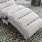 NOVAHOME upholstered vibration chaise lounge product image 11