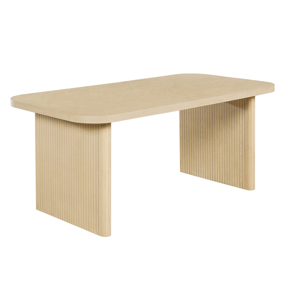 NOVAHOME natural oak dining table product image 5