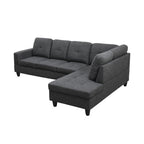 NOVAHOME 3-Piece Fabric Sectional Sofa Set with Storage Ottoman - product view 28