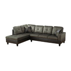 NOVAHOME 3-Piece Fabric Sectional Sofa Set with Storage Ottoman - product view 23