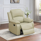 NOVAHOME Manual Reclining PU/PVC Sofa Collection with Consoles